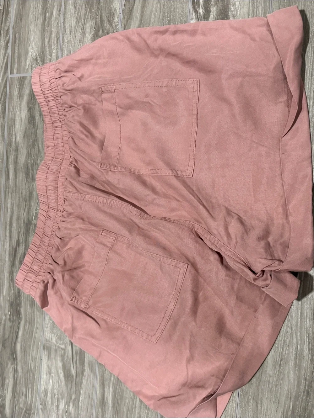 Universal Thread Dusty Rose High-Waist Drawstring Shorts